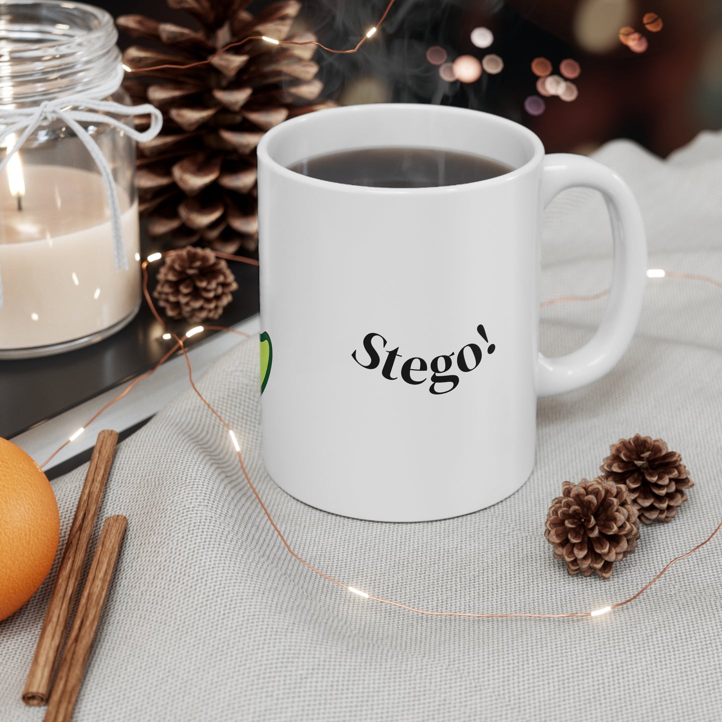Stego Mug Cute Dinosaur Coffee Cup