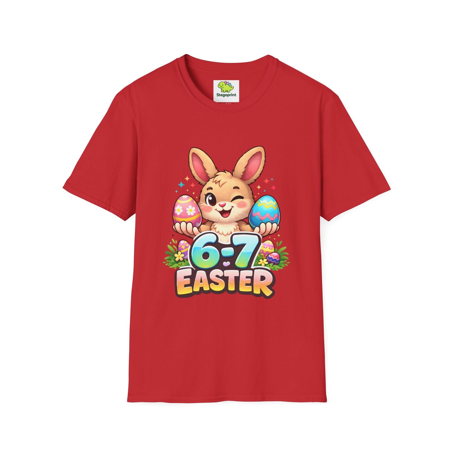 Adults 6-7 Easter Bunny T-Shirt