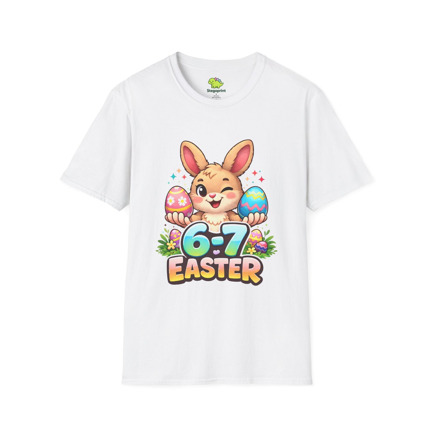 Adults 6-7 Easter Bunny T-Shirt