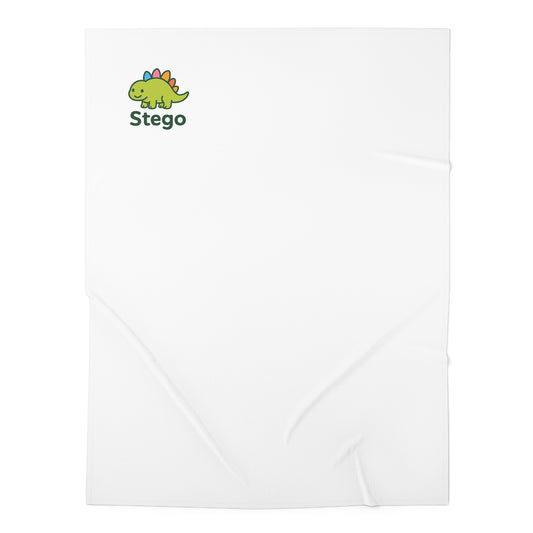 Adorable Dinosaur Baby Swaddle Blanket